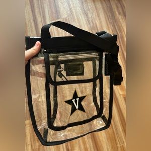 VANDERBILT CLEAR GAME DAY CROSSBODY BAG